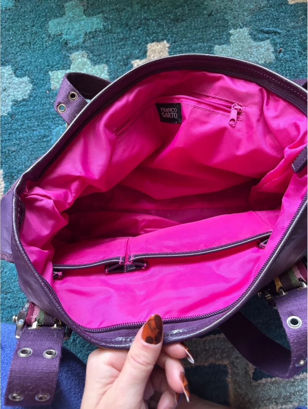 Vintage Y2K Franco Sarto satchel